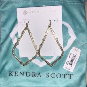 Kendra Scott Gold Dangle Earrings